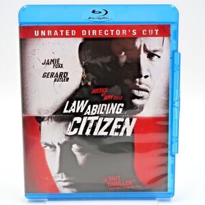 Law Abiding Citizen Blu-ray 2009 Unrated Director's Cut Jamie Foxx Gerard Butler